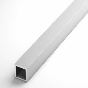 Труба алюмінієва квадратна Segreto анодована срібло 50х50х3 мм 1м (уп.,10шт) в Ужгороді