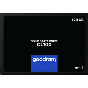 Goodram SSD CL100 Gen.3 120GB 2.5" SATA III 3D NAND TLC (SSDPR-CL100-120-G3) ТОП в Ужгороде