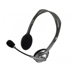 Наушники Logitech H110 Stereo Headset with 2*3pin jacks (981-000271)