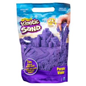 Пісок для дитячої творчості Kinetic Sand Colour Фіолетовий 907 г (71453P) в Ужгороді