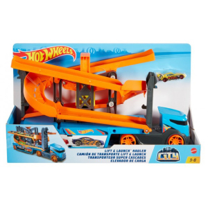 Грузовик-транспортер Hot Wheels Крутой спуск (GNM62) лучшая модель в Ужгороде