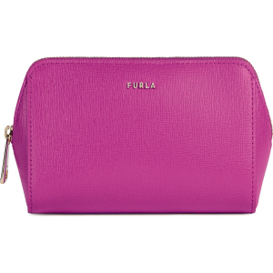 Косметичка шкіряна Furla Electra M Cosmetic Case EAW2LN1 Фіолетова (8050560824383) краща модель в Ужгороді