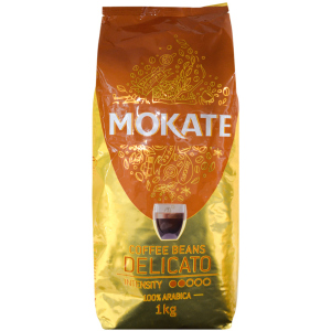 Кофе в зернах Mokate Delicato 1 кг (51.179) (5900649075719)