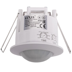 Датчик руху LUXEL 0.5W IP20 (MS-04W) краща модель в Ужгороді