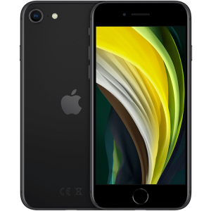 Мобільний телефон Apple iPhone SE 64GB 2020 Black Slim Box (MHGP3) Офіційна гарантія в Ужгороді