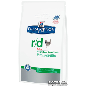 Сухой корм для кошек Hills Prescription Diet Feline r/d 5 кг (4318,08) (052742431802) лучшая модель в Ужгороде