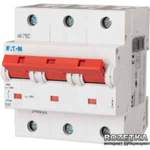 Автоматичний вимикач Eaton PLHT-C125/3 тип С (248041) рейтинг