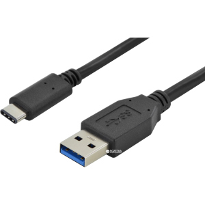 Кабель Digitus Assmann USB Type-C - USB 3.0 1 м (AK-300136-010-S) краща модель в Ужгороді