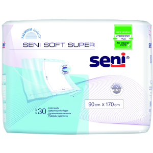 Пеленки гигиенические Seni Soft Super 90х170 30 шт (5900516691998) ТОП в Ужгороде