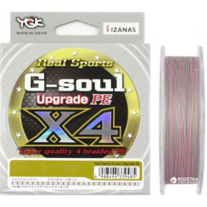 Шнур YGK G-Soul X4 Upgrade 150 м 0.148 мм 0.8 кг/14 lb Сірий (55450111) ТОП в Ужгороді