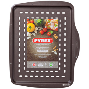 Форма прямоугольная для пиццы Pyrex Asimetria 37 х 28.5 см Прямоугольная Коричневая (AS37BZ0) в Ужгороде