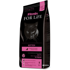 купить Сухой корм для кошек Fitmin Cat For Life Kitten - 8 кг (8595237014934)