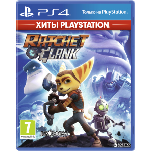 Игра Ratchet & Clank - Хиты PlayStation для PS4 (Blu-ray диск, Russian version) лучшая модель в Ужгороде