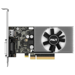 Palit PCI-Ex GeForce GT 1030 2GB DDR4 (64bit) (1151/2100) (DVI, HDMI) (NEC103000646-1082F)