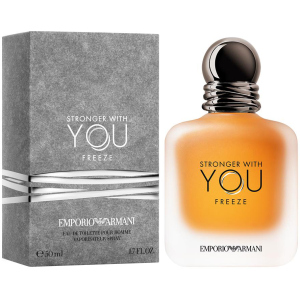 Туалетна вода для чоловіків Giorgio Armani Emporio Stronger With You Freeze 50 мл (3614272889583) в Ужгороді