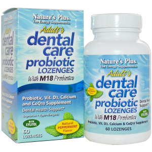 Пробіотик Natures Plus Adult`s Dental Care М'ята 60 таблеток (97467043831) краща модель в Ужгороді