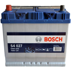 Автомобильный аккумулятор Bosch 70Аh (+/-) ASIA S4027 (630EN) (0 092 S40 270) ТОП в Ужгороде