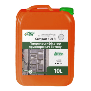 Пластификатор ускоритель антифриз Compact 100R 10 л лучшая модель в Ужгороде
