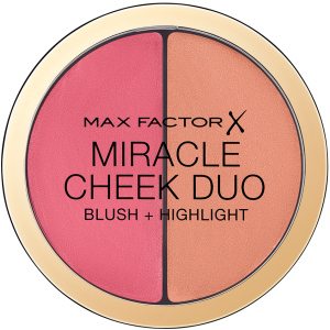 Палетка Max Factor Miracle Cheek Duo для скульптурування обличчя №30 Dusky Pink & Cooper 11 г (3614227128590) надійний