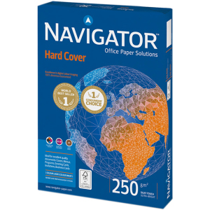 Бумага Navigator Hard Cover А4 250 г/м² класс А 125 листов Белая (5602007989453) в Ужгороде