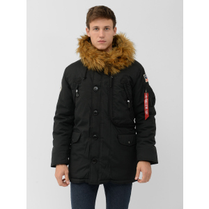 Парку Alpha Industries N-3B Alpine Parka MJN49503C1 S Black (640631825391) краща модель в Ужгороді