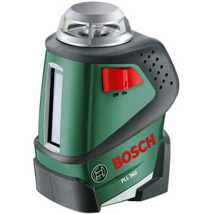 Линейный лазерный нивелир Bosch PLL 360 + штанга TP 320 (0603663003) лучшая модель в Ужгороде