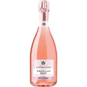 Вино игристое Montelliana Meliora Prosecco Rose Millesimato розовое экстра сухое 0.75 л 11% (8000555000427)