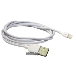 Кабель синхронізації JCPAL MFI USB to Lightning для Apple iPhone 1 м White (JCP6022) ТОП в Ужгороді