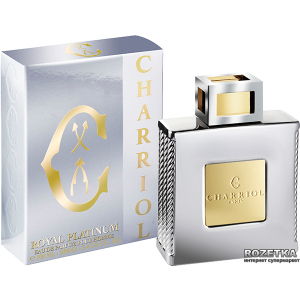 Парфюмированная вода для мужчин Charriol Royal Platinum Eau de Parfum Pour Homme 100 мл (3331437130037) в Ужгороде