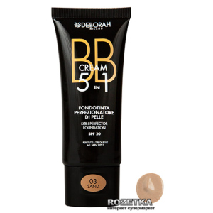 Тональний крем Deborah BB Cream SPF20 зволожуючий 03 Sand (8009518135725) в Ужгороді