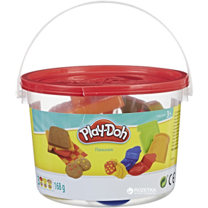 Набір пластиліну Hasbro Play-Doh Міні відерце Пікнік (23414_23412) ТОП в Ужгороді