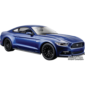 Автомодель Maisto 1:24 2015 Ford Mustang GT Синій (31508 blue) рейтинг