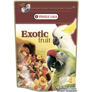 Корм для крупных попугаев Versele-Laga Prestige Exotic Fruit зерновая смесь 0.6 кг (5410340217818) ТОП в Ужгороде