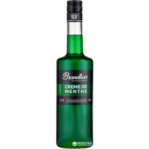 купити Лікер Brandbar Creme de Menthe 0.7 л 22% (4820085491182)