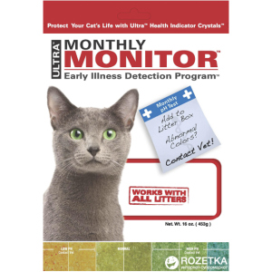 Індикатор рН сечі кішок Litter Pearls MonthlyMonitor 453 г (633843107188) ТОП в Ужгороді