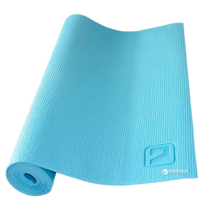 Килимок для йоги LiveUp Yoga Mat 173x61x0.4 см Blue (LS3231-04b) ТОП в Ужгороді