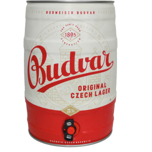 Пиво Budweiser Budvar светлое фильтрованное 5% 5 л  (8594403310184) лучшая модель в Ужгороде