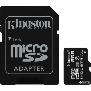 Kingston MicroSDHC 8GB Class 10 UHS-I + SD адаптер (SDCIT/8GB) в Ужгороде
