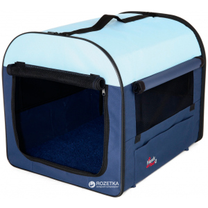 купити Сумка-перенесення для собак і кішок Trixie Mobile Kennel 50 х 50 x 60 см Синя з блакитним (4011905397030)