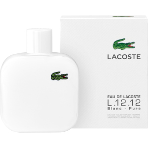 Туалетная вода для мужчин Lacoste Eau de Lacoste L.12.12 Blanc 100 мл (737052413174)