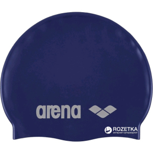 Шапочка для плавання Arena Classic Silicone 91662-71 Dark Blue (3468333887427) в Ужгороді