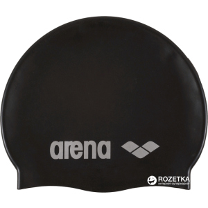 Шапочка для плавання Arena Classic Silicone 91662-55 Black (3468333887410) ТОП в Ужгороді