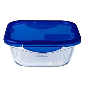 хорошая модель Форма для запекания квадратная Pyrex Cook&Go с крышкой 16х16х6 см (285PG00)