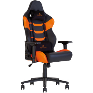 хорошая модель Кресло игровое Новый Стиль Hexter RC R4D TILT MB70 ECO/02 Black/Orange