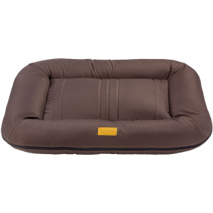 Лежак для собак Harley and Cho Lounger Brown Waterproof 115 x 85 см двосторонній (3200025) надійний