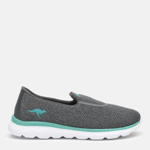 Сліпони Kangaroos 39173-000-2106 40 25.4 см Steel Grey/Turquoise (4061578532696) краща модель в Ужгороді