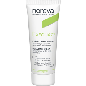 Відновлюючий крем Noreva Laboratoires Exfoliac Cream Reparatrice Зволожуючий 40 мл (3401378314831) краща модель в Ужгороді