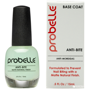 Лак против обгрызания ногтей Probelle Anti Bite Base Coat 15 мл (857188005415) ТОП в Ужгороде