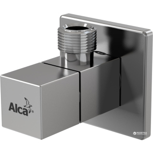 Вентиль угловой четырехгранный ALCA PLAST 1/2"х3/8" (8594045930894) лучшая модель в Ужгороде