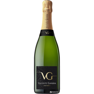 Вино игристое Vicente Gandia Cava Brut белое брют 0.75 л 11.5% (8410310607622)